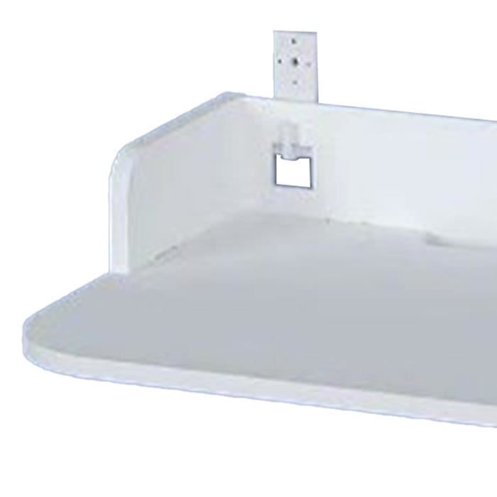 Support Mural Pour Projecteur Ou Routeur - Acier Carbone, 32x20x5 Cm