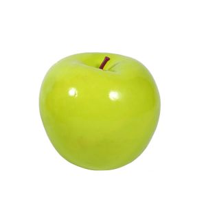 Pomme déco - résine - noir - H18 cm - Atmosphera créateur d'intérieur Pomme déco - résine - noir - H18 cm - Atmosphera créateur d'intérieur
