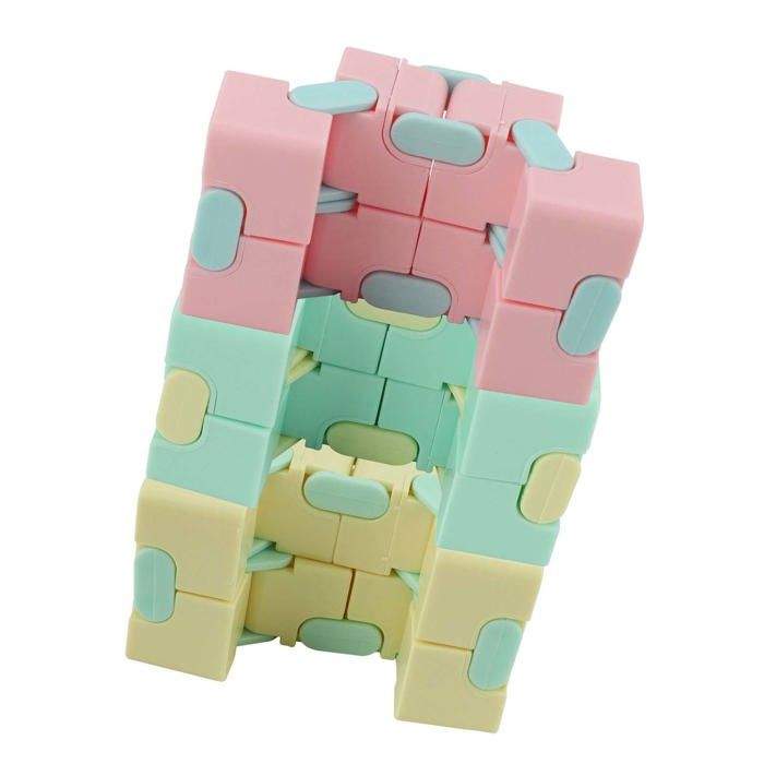 Jouet de Décompression de Cube infini, Cube Infini Anti-Stress pour Fidget et so Jouet de Décompression de Cube infini, Cube Infini Anti-Stress pour Fidget et so