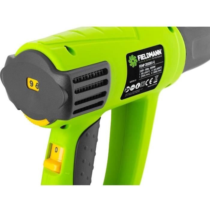 Pistolet thermique - Fieldmann - FDHP 202001-E - Cdiscount Bricolage