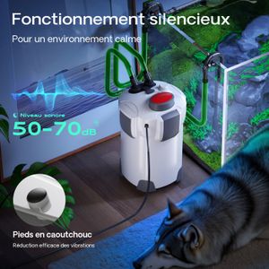 3x Pompe A Eau Submersible Reglable 800L H 16W Ideale Pour Hydroponie Fontaine Aquarium Et Bassin Cable 15m Purewave
