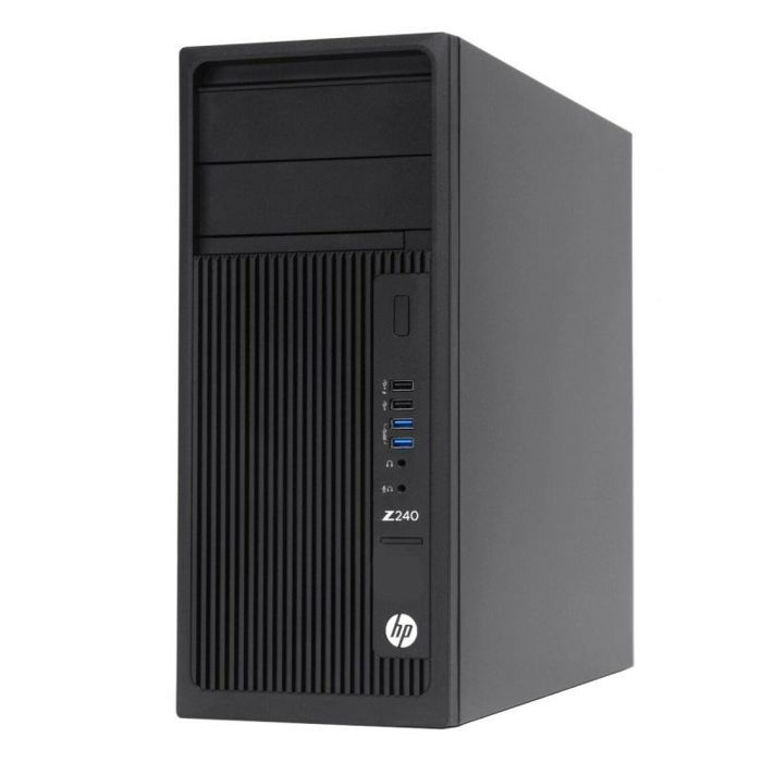 HP Workstation Z240 SFF – Core I7-6700, 32GB RAM, 256GB NVMe SSD + 2TB HDD, Windows 10 Pro