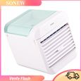 Sonew Climatiseurs portatifs Climatiseur Portable Mini ventilateur de refroidissement electromenager ventilateur Rose Bleu