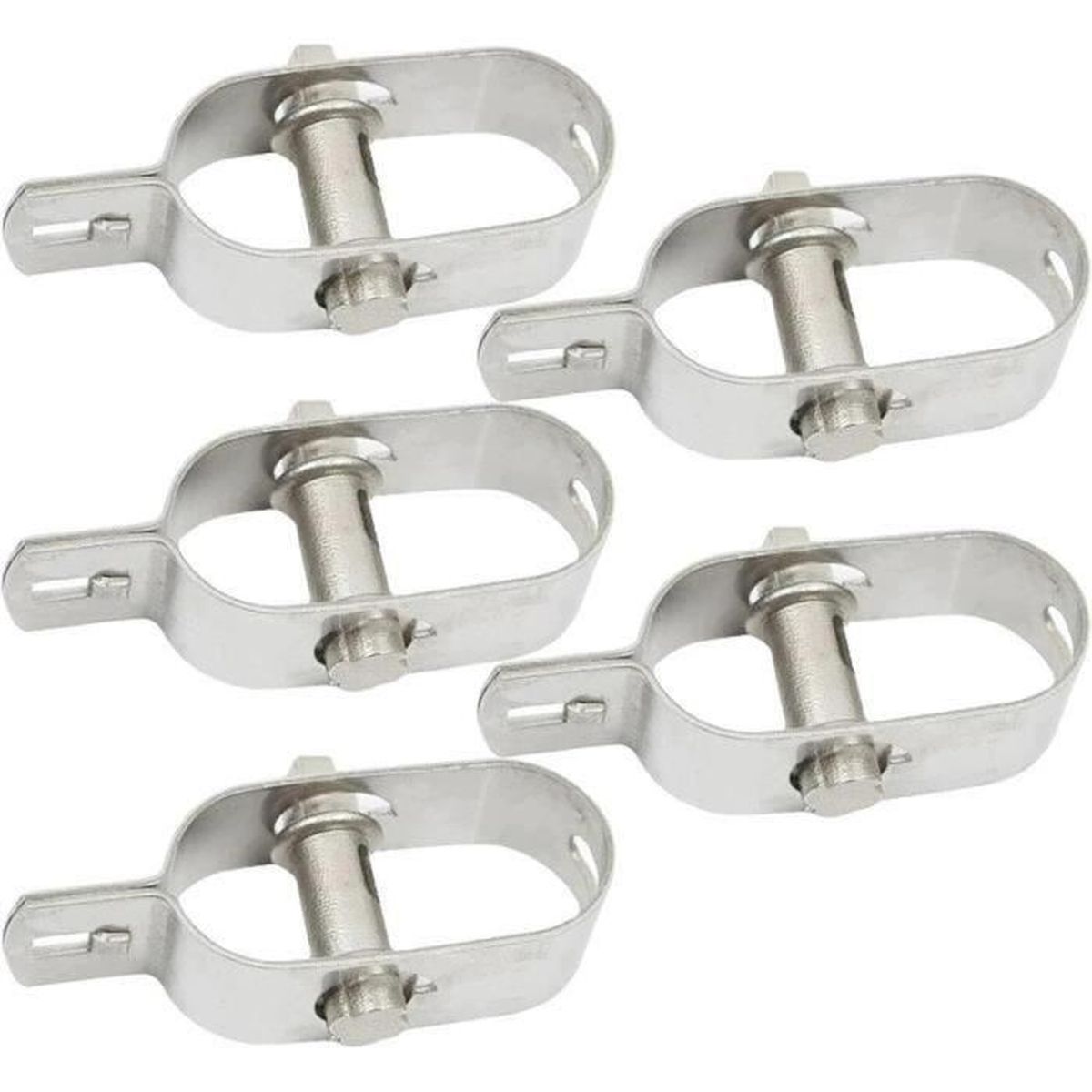 Mobestech Lot De 4 Tendeurs De Câble Robuste En Acier – Tendeur Fil Métallique Manuel Pour Clôture, Câble Piscine, Linge Extérieur