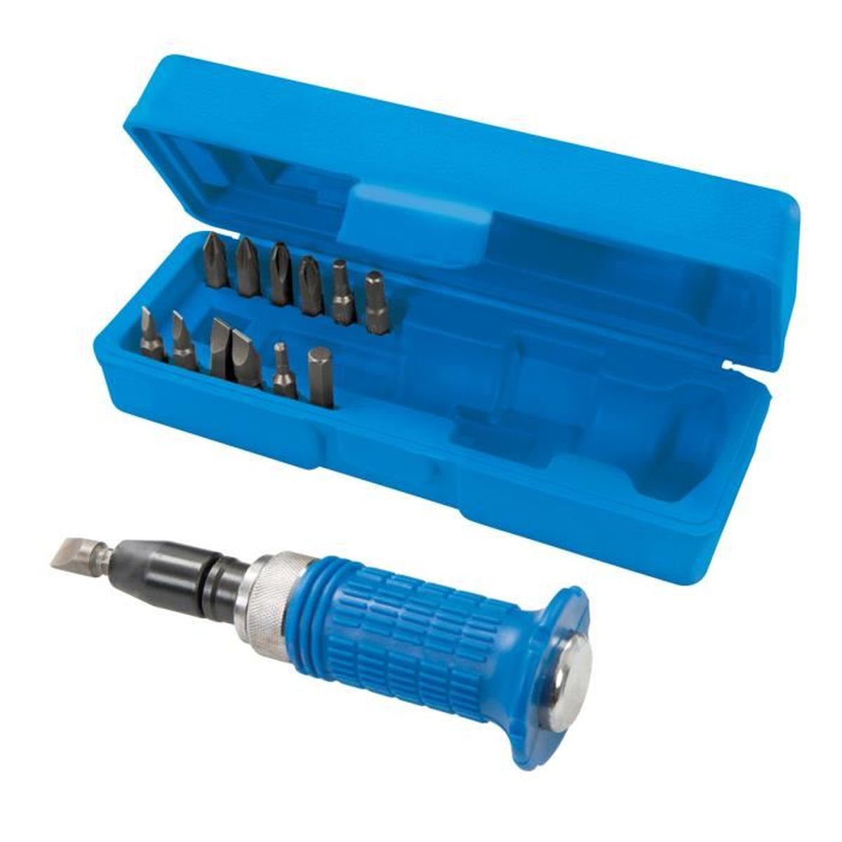 Coffret serrage tournevis porte-embouts, 41 pièces, 800001, boite tournevis mult