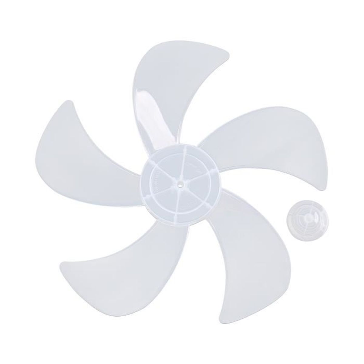 Pale Ventilateur Universelle 350mm Hemobllo - 5 Pales Transparentes - Remplacement