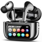 DJOIN Écouteurs Bluetooth sans Fil Écouteurs Bluetooth 5.4 avec Écran Tactile LED Multifonction Réduction du Bruit ANC/ENC