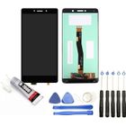 VISIODIRECT Ecran complet: Vitre tactile + Ecran LCD compatible avec Huawei Honor 6X Taille 5.5" NOIR + Kit outils + Colle B7000 Offerte