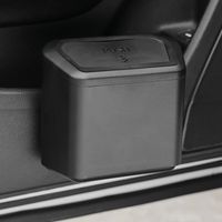 Poubelle de bord imperméable-accessoires d'intérieur de voiture-organisateur de siège arrière-Noir