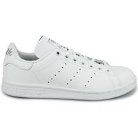 Basket adidas Originals STAN SMITH Junior - ADIDAS ORIGINALS - Cuir - Femme - Blanc-argent - Lacets