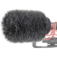 Microphone NTG Filtre Anti-pop en Fourrure pour Reduire le Bruit du Vent pour Rode VideoMic NTG et d'autres Microphones de Lo