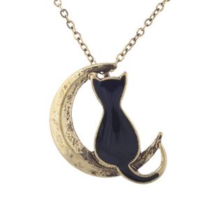 Chat Pendentif Or Cdiscount