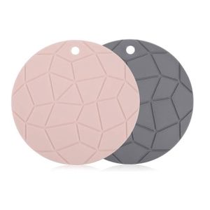 Dessous De Plat Silicone - Lot De 6 - Anti-Dérapant - Résiste à 230°C - Multifonction
