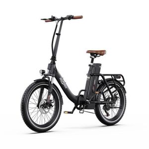Vélo Électrique Pliable Velair Urban 250 W Bleu à Prix