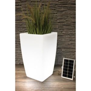 POT DE FLEUR Pot à fleurs solaire - ARNUSA - Moderne - Carré - 