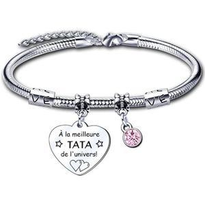 BRACELET - GOURMETTE Bracelet Tata - Tata Bracelet - Bracelet pour femm
