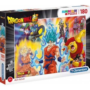 PUZZLE Puzzle 180 pièces Dragon Ball Z Piccolo San Goku - Clementoni - Collection Manga