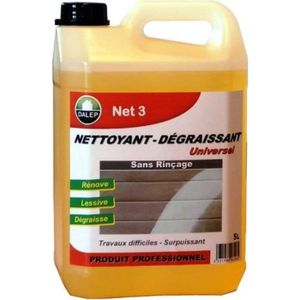 NETTOYAGE MULTI-USAGE Nettoyant Dégraissant Universel NET 3 - 5 Litres