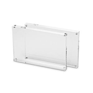 Wedo Cristallic Cadre photos acrylique avec fermeture magn/étique Transparent