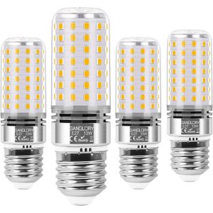 AMPOULE - LED SanGlory Ampoules LED E27 Blanc Chaud 2700K, 13W A