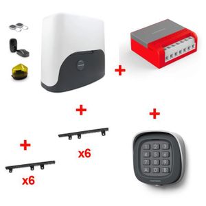 Crémaillère pour Kit Motorisation de Portail Coulissant Set des Vis