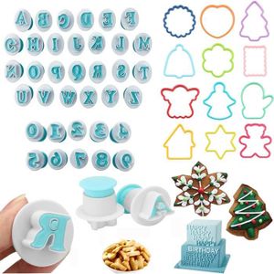 Emporte-pièces Cake Star Mini minuscules alphabet 26 pcs, Chiffres et  lettres