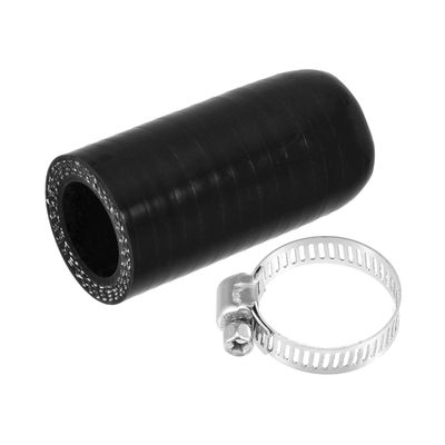 X AUTOHAUX Tuyau Silicone Noir Universel 76mm ID - 300mm Longueur Pour Voiture