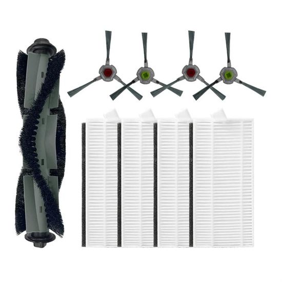 Kit De 21 Pièces De Rechange Pour Robot Aspirateur AIRROBO GT21 / T25+ / T30+ - Brosses, Filtres, Sacs Et Serpillères Inclus