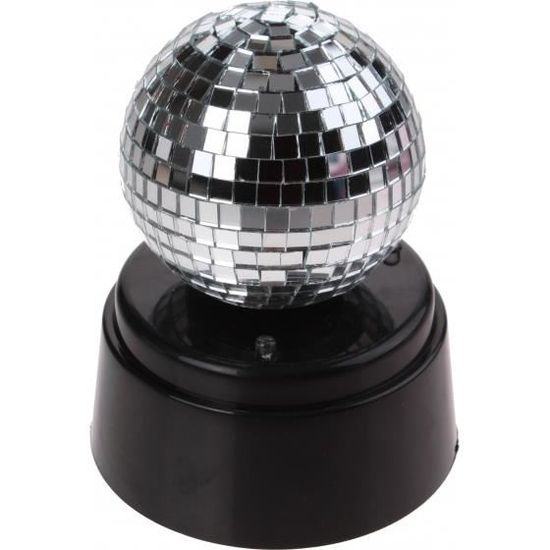 Lot 36 Chaînes Boules Disco Miroir Argentées 3 Cm – Accessoire Déguisement Années 70/80