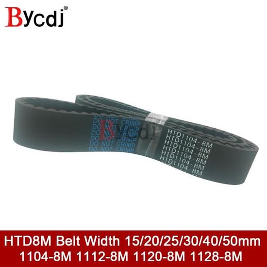 Courroie Dentée HTD 3M-225 12mm Lord Of The Tools - Pour Raboteuse Bosch, Caoutchouc Résistant