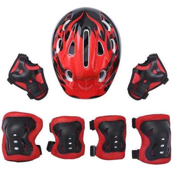 Ensemble Protection Cyclisme Enfants – Casque Rigide, Genouillères, Coudières – Pour Vélo, Trottinette, Skate (5-16 Ans) - 11