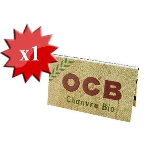 Feuilles à rouler Chanvre biodégradable, OCB (x 100) (très petit calibre)