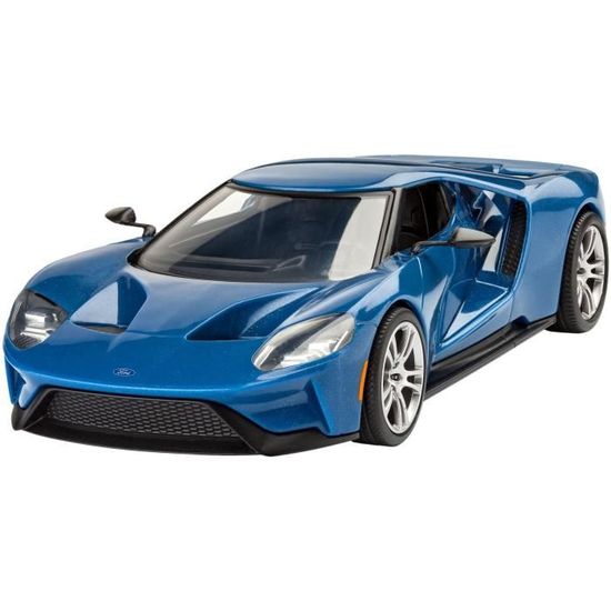 Maquette Voitures 2017 Ford GT 07678 - REVELL - Système Easy-Click - A peindre - 27 pièces
