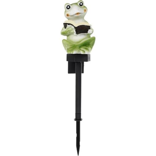 Grenouille Jardin Lampes Solaires, Métal Grenouille Décoration de Grenouille Jardin Lampes Solaires, Métal Grenouille Décoration de