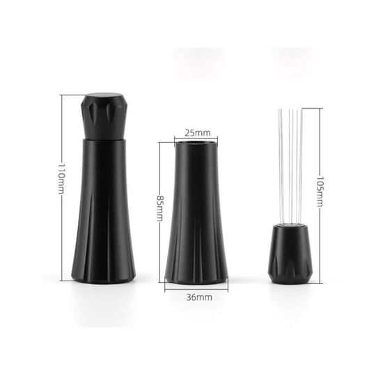 Kit Barista Normcore 7 En 1 - 53,3mm - Tamper, WDT, Distributeur - Barista à Domicile
