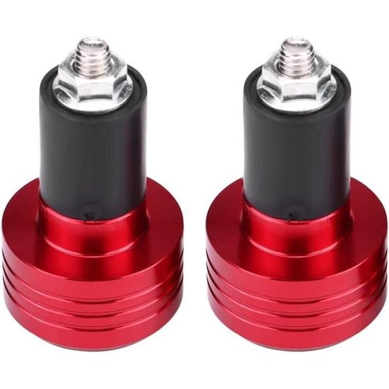 Bouchons De Guidon Token MTX – Rouges, Pour VTT Et BMX, Une Paire