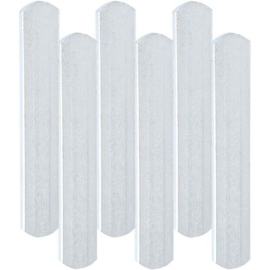 8 Plaques D'Acier Pour Gilet Lesté - 200g Chacune, 15x2.5x0.7 Cm - Entraînement Force, Musculation, Marche - 10