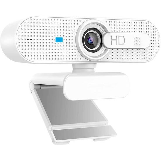 Webcam NetumScan Full HD 1080P Avec Microphone Stéréo Et Autofocus - Pour Visioconférence Et Streaming