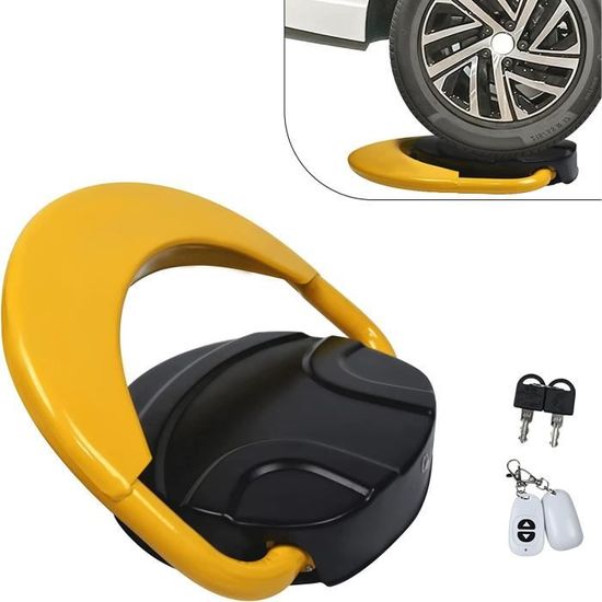 Barrière De Parking DAOHHFO Avec Télécommande - Anti-collision Pliable 180° - étanche IP67 - 2 Télécommandes