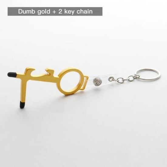 Porte-clés Ouvre-bouteille Licorne - Métal Coloré - Dimensions 3x1 Pouces - Neuf Sans étiquette