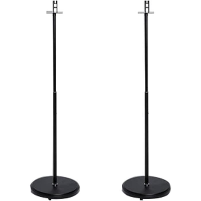 Support Enceinte Trépied Pronomic - En Aluminium Léger Pour équipement PA - Capacité 50kg, Hauteur Réglable