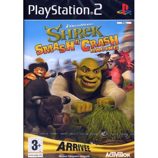 Shrek Smash N'crash Racing Ps2 - vue 2