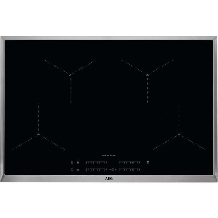 AEG IAE84411XB, Intégré, Plaque avec zone à induction, Céramique, Noir, 2300 W, 21 cm