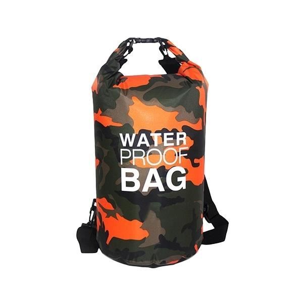 Sac waterproof avec sangles réglables 15L * Matière : polyester et PVC * Capacité : 15 L * Sangles ajustable * Couleur :