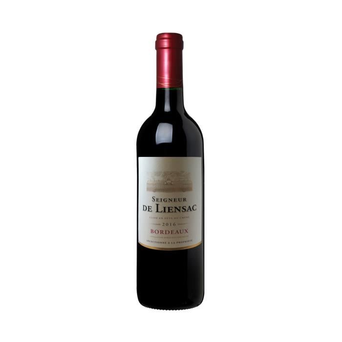 Vin AOP Bordeaux rouge Seigneur de Liensac 2016 - 75cl