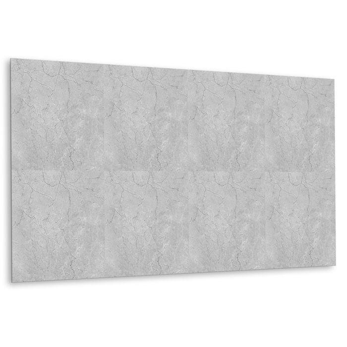 Decormat Auto-adhesif Crédence Vinyle, Autocollant, 100x50cm, Panneau Anti-éclaboussures, Dosseret, Béton fissuré