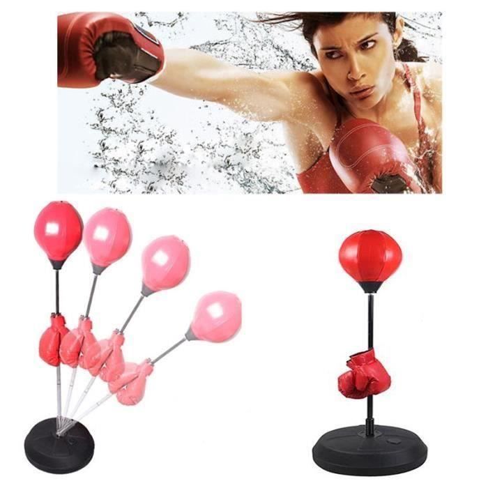 Punching Ball avec gants de boxe entraînement de boxe Sac De Frappe