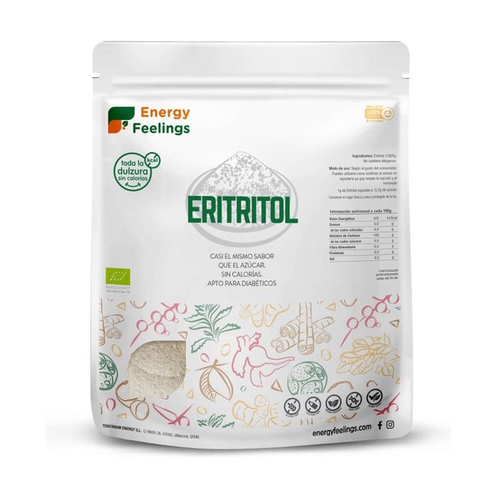 ENERGY FEELINGS - Érythritol en poudre éco 1 kg