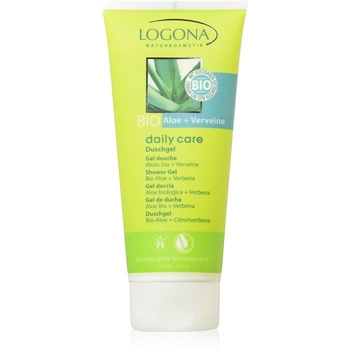 GEL DE DOUCHE Logona - PZN 6414978 - Daily Care - Soin du Corps - Gel Douche Aloès Bio - Verveine - 200 ml223