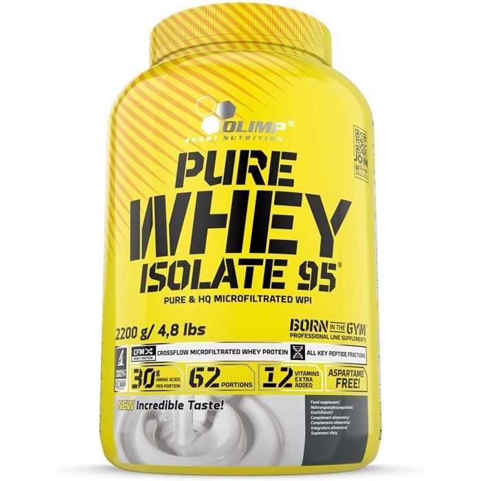 OLIMP SPORT NUTRITION Pure Whey Isolate 95 Chocolat 2,2 kg 432